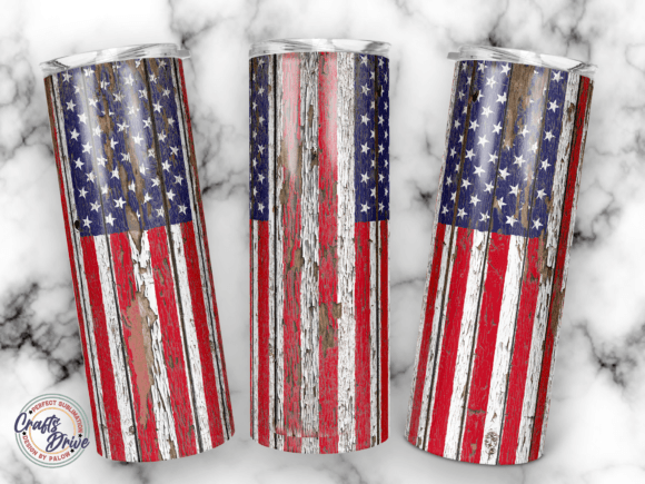 American Flag Patriotic Tumbler 20oz Png: Graphics for Crafts and Marketing