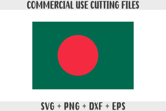 Bangladesh Flag SVG Original Colors