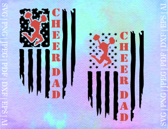 Cheer Dad Flag SVG Review