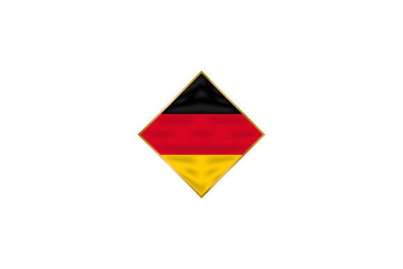 Germany Flag Icon Vector Isolated for Graphics and Crafts