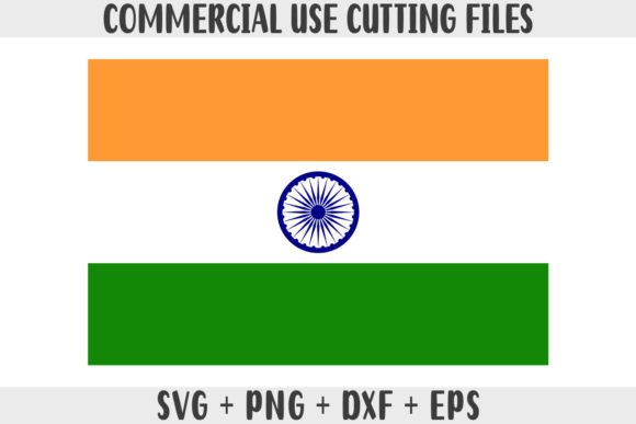 India Flag SVG Original Colors Graphics and Crafts