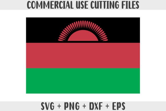 Malawi Flag SVG Original Colors