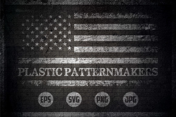 Plastic Patternmakers - USA Flag: Graphics for Crafts