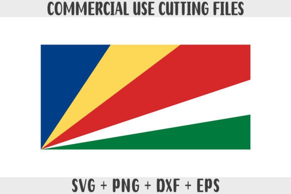 Seychelles Flag SVG Original Colors