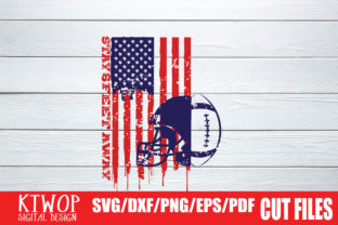 Stay Six Feet Away USA Flag Grunge Graphics & Crafts