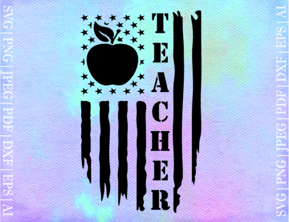 Teacher Flag SVG Review